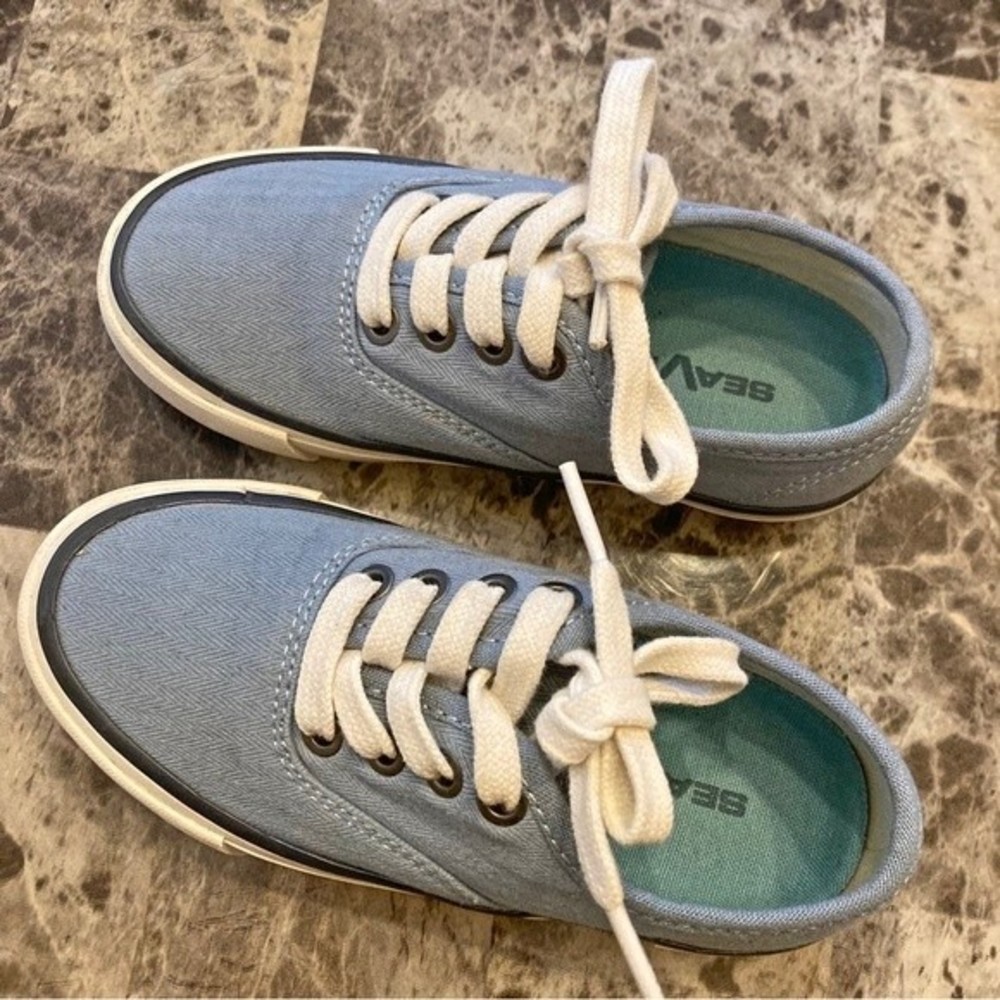 SEAVEES pacific blue lace up legend sneaker